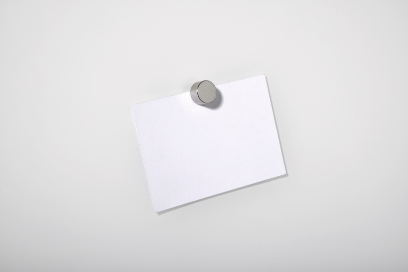 Tablica szklana suchościeralna magnetyczna - biała